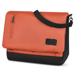 ABC Design Wickeltasche Urban - Crossbody Bag mit Baby Zubehör – Messenger Bag - großes Hauptfach - breiten Schultergurt - Polyester (carrot) von ABC Design