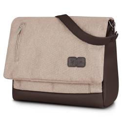 ABC Design Wickeltasche Urban - Crossbody Bag mit Baby Zubehör – Messenger Bag - großes Hauptfach - breiten Schultergurt - Polyester (grain) von ABC Design