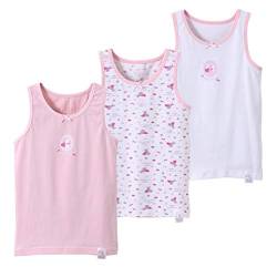 ABClothing Kinder 3er-Pack Tank Top mit Rundhalsausschnitt für Mädchen 24 Monate von ABClothing