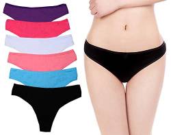 ABKleidung Damen Core Sportlich Hipster Panty Low Rise Unterwäsche Vary XL von ABClothing