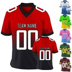 Personalisierte Fußball-Trikots für Männer Frauen Personalisierte Gedruckt Team Name Nummer Trikots Individuelle Sport Shirts Team Geschenke von ABIsedrin
