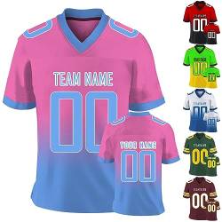 Personalisierte Fußball-Trikots für Männer Frauen Personalisierte Gedruckt Team Name Nummer Trikots Individuelle Sport Shirts Team Geschenke von ABIsedrin