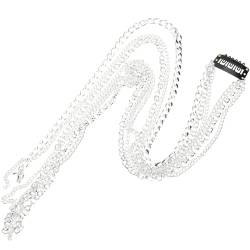 ABOOFAN 2 Stück Quasten-Haarkette Haarschmuck Für Damen Haarschmuck Strass-Haarschmuck Für Damen Haarspange Für Damen Haarspangen Für Damen Haarschmuck Für Zöpfe Strass-Haarkette von ABOOFAN