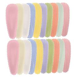 ABOOFAN 20 Stk Stoff 5cm Haarnadel Haarschmuck Für Kinder Haarspangen Süß Knall Haarnadel Wassertropfen Haarnadeln Kinderaccessoires Für Mädchen Kinder Haarspange Eisen Bobby Fräulein von ABOOFAN