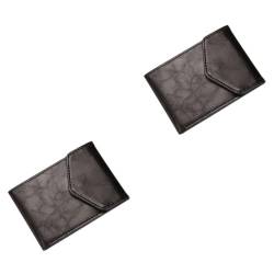 ABOOFAN 2St Geldbörse Business-Clutch für Herren multifunktionale Handtasche Schnalle Kartenhalter Mann von ABOOFAN