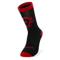 ABYSTYLE - World of Warcraft - Socken - Horde - Schwarz und Rot - eine Größe von ABYSTYLE