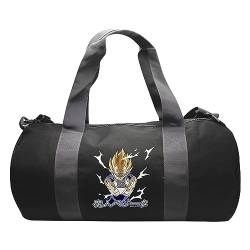 ABYstyle - Dragon Ball Z Sporttasche Majin Vegeta, Schwarz , 50 x 25 x 25 cm, Ein großes Staufach und eine Tasche auf der Rückseite von ABYSTYLE