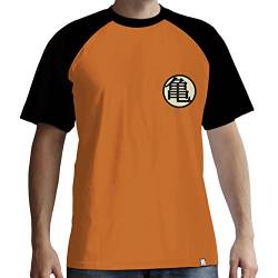 Dragon Ball Z - Kame Symbol Männer T-Shirt orange/schwarz S von ABYSTYLE