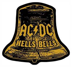 AC/DC Hells Bells Cut Out Aufnäher von AC/DC