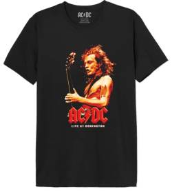 AC/DC Herren MEACDCRTS015 t Shirt Damen, Schwarz, L von AC/DC