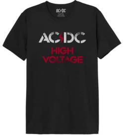 AC/DC Herren MEACDCRTS052 t Shirt Damen, Schwarz, L von AC/DC