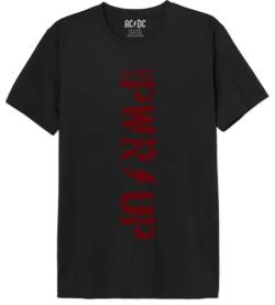 AC/DC Herren MEACDCRTS055 t Shirt Damen, Schwarz, L von AC/DC