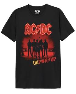 AC/DC Herren Meacdcrts090 T-Shirt, Schwarz, L von AC/DC