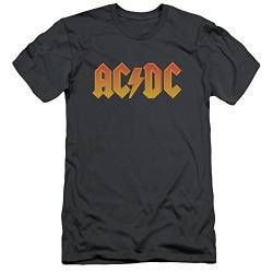 AC/DC Herren T-Shirt Gr. S, anthrazit von AC/DC