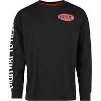 AC/DC Langarmshirt - EMP Signature Collection - Oversize - S bis 3XL - für Männer - Größe 3XL - schwarz  - EMP exklusives Merchandise! von AC/DC