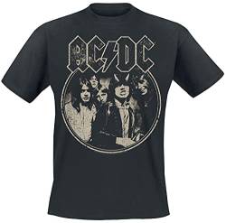 AC/DC North American Tour 1979 Männer T-Shirt schwarz 4XL 100% Baumwolle Band-Merch, Bands von AC/DC