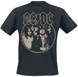 AC/DC North American Tour 1979 Männer T-Shirt schwarz S 100% Baumwolle Band-Merch, Bands von AC/DC