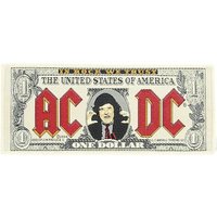 AC/DC Patch - One Dollar - multicolor  - Lizenziertes Merchandise! von AC/DC