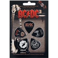 AC/DC Plektren-Set - Highway / For Those / Let There - multicolor  - Lizenziertes Merchandise! von AC/DC