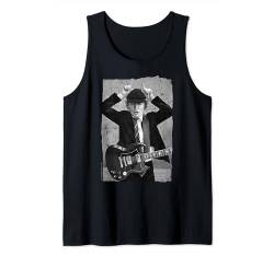 AC/DC Rock Music Band Angus Young Distressed Photo Tank Top von AC/DC