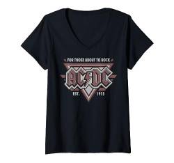 AC/DC - Schätzung 1973 T-Shirt mit V-Ausschnitt von AC/DC