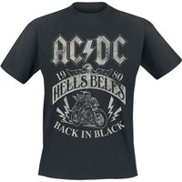 AC/DC T-Shirt - Hells Bells 1980 - S bis 5XL - für Männer - Größe 3XL - schwarz  - Lizenziertes Merchandise! von AC/DC