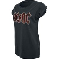 AC/DC T-Shirt - Voltage Logo - L bis XL - für Damen - Größe L - schwarz  - Lizenziertes Merchandise! von AC/DC
