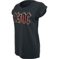 AC/DC T-Shirt - Voltage Logo - S bis XL - für Damen - Größe XL - schwarz  - Lizenziertes Merchandise! von AC/DC