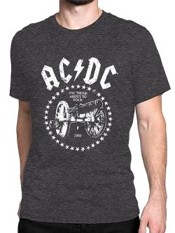 AC/DC-T-Shirt für Männer | Herren-Band-T-Shirt | Geschenke für Männer | XL | Offizielles Band-Merchandise von AC/DC