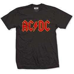 AC/DC - T-Shirt mit Logo für Erwachsene, Unisex, Schwarz , XXXXXL von AC/DC