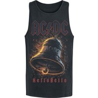 AC/DC Tank-Top - Hells Bells - S bis XXL - für Männer - Größe M - schwarz  - Lizenziertes Merchandise! von AC/DC