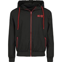 AC/DC Windbreaker - Logo - S bis 5XL - für Männer - Größe L - schwarz  - EMP exklusives Merchandise! von AC/DC