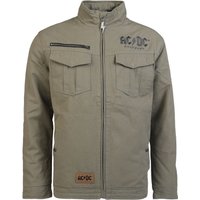 AC/DC Winterjacke - EMP Signature Collection - M bis 3XL - für Männer - Größe L - taupe  - EMP exklusives Merchandise! von AC/DC