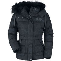 AC/DC Winterjacke - EMP Signature Collection - S bis XL - für Damen - Größe L - schwarz  - EMP exklusives Merchandise! von AC/DC