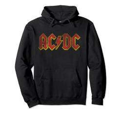 ACDC Distressed Red Logo Rock Music Band Pullover Hoodie von AC/DC