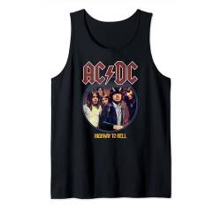 ACDC Highway To Hell Circle Rock Music Band Tank Top von AC/DC