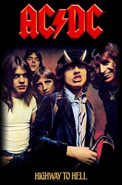 Highway to Hell Textil Poster von AC/DC