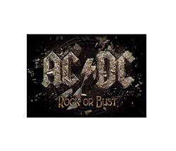 Rock Or Bust Textil Poster von AC/DC