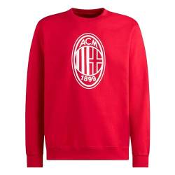 AC Milan Unisex Crewneck Monochrome red Pullover, Kornstein, L von AC Milan
