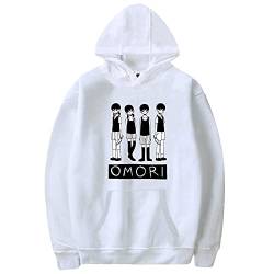 ACBANANA Omori Hoodie Unisex,Omori Merch Hoodie Für Herren/Damen Pullover Langarm Sweatshirts,Omori Cosplay Pullover Teenager Madchen von ACBANANA