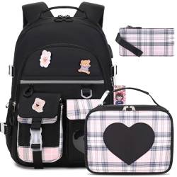 ACESAK Rucksack für Mädchen - 15,7-Zoll Laptop Buchtasche Rucksäcke Schultasche für Mädchen Kinder Teenager Frauen Daypacks - Schultasche Elementary Middle School College von ACESAK