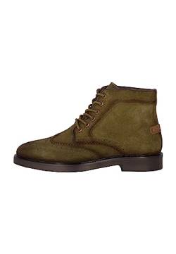 ACESELLO Herren Brogue-Stiefeletten, Oliv, 40 EU von ACESELLO