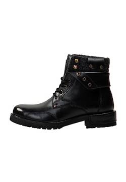 ACESELLO Herren Stiefeletten_Ankleboots, SCHWARZ, 42 EU von ACESELLO