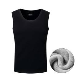 ACMEDE 2PCS Herren Thermo Innenfleece Ärmellos Unterhemd S-XXL Warm Ärmellos Tank Top Herren Thermo Unterhemd Thermohemd Top Oberteil Thermounterwäsche Damen Thermo Tank Top,99-220 lb von ACMEDE