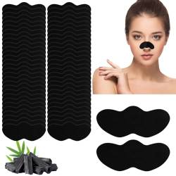 ACWOO Nosestripes Mitesser, 60 Stück Nosestripes Blackheads, Blackhead Clear Up Strips, Anti Nosestripes Mitesser, Nasenstrips für Männer Frauen, Mitesser-Streifen, Pore Strips for Blackheads von ACWOO