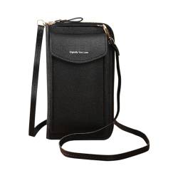 Brieftasche Herren Groß Mit 16 Fach Kartenfach Die ursprüngliche Clutch-Geldbörse, trendige Handytasche, koreanische Mode, große Kapazität, doppellagige Geldbörse, multifunktionale (BK2, One Size) von ACemt