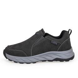 ACosySch Orthopädische Schuhe Herren extra breite Schuhe Slip On Walking Schuhe mit Fußgewölbestütze,leichte Outdoor SchuheLeicht Arbeitsschuhe von ACosySch