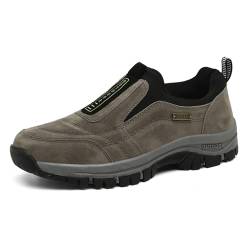 ACosySch Orthopädische Schuhe Herren extra breite Schuhe Slip On Walking Schuhe mit Fußgewölbestütze,leichte Outdoor SchuheLeicht Arbeitsschuhe von ACosySch