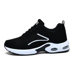 Damen Laufschuhe Air Turnschuhe Schnürer Leichte Stoßfest Mode Outdoor Leichtes Memory Schaum Luftkissen Sneakerr für Gym Walking Jogging Laufen von ACosySch