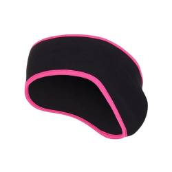 Sport-Stirnband for Damen, Lauf-Stirnband for Herren, geeignet for Laufen, Radfahren, elastisches Schweiß-Haarband (Color : Black Rose Red) von AD-BCrbgen